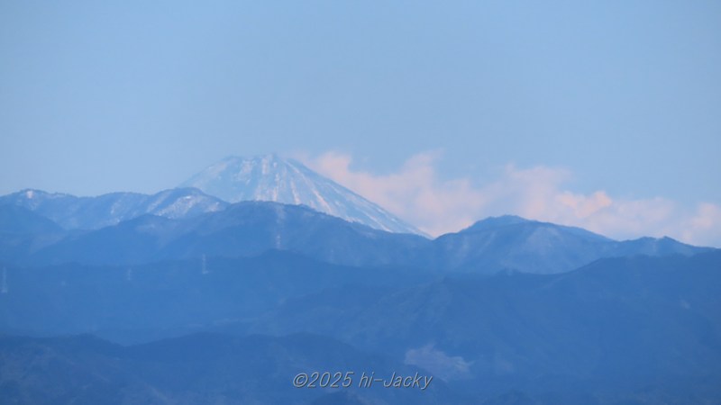 富士山の旗雲，山旗雲