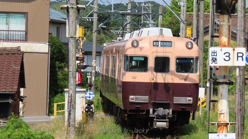 名鉄蒲郡線の電車