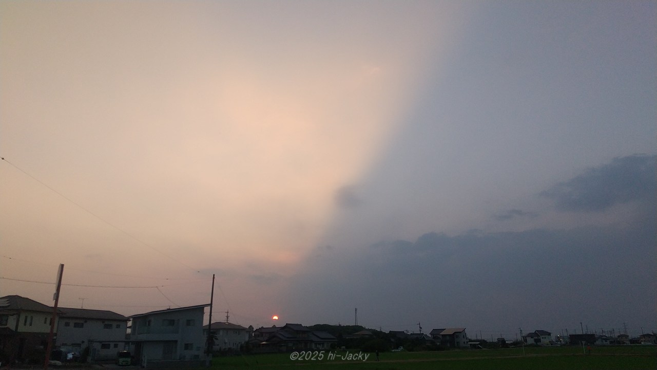 天割れ