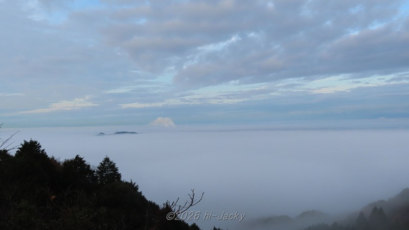 2025年12月25日の幸田の雲海