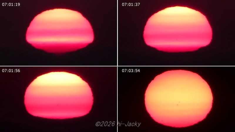 逆転層が太陽に及ぼす影響,その2