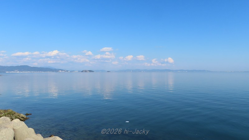 蜃気楼が終わった後の周りの様子