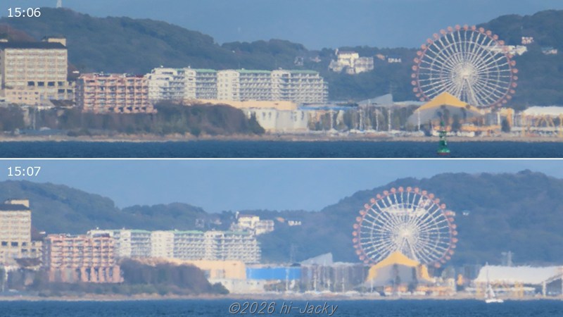 ラグーナ蒲郡の蜃気楼